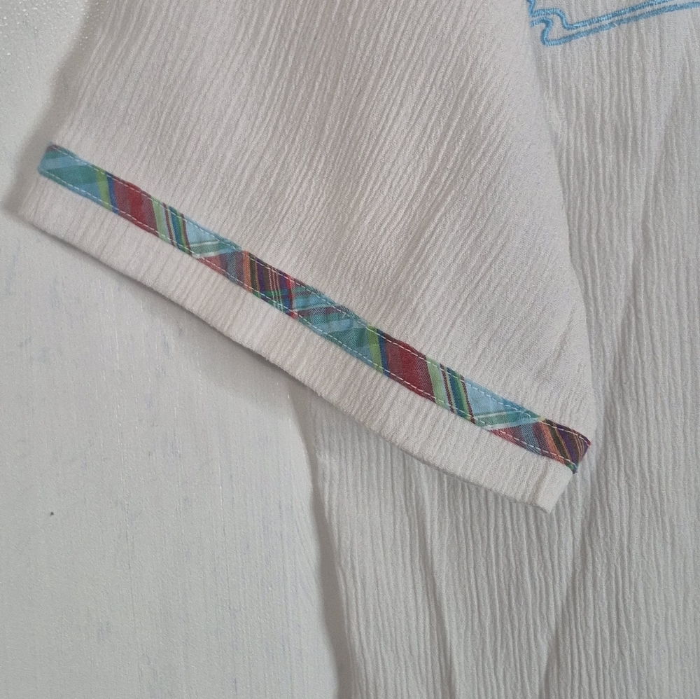 KORET Womens Size Xl Embroidered Blouse - Picture 5 of 7